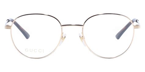 gucci gg0835o|Gucci™ GG0835O 001 48 Gold Eyeglasses .